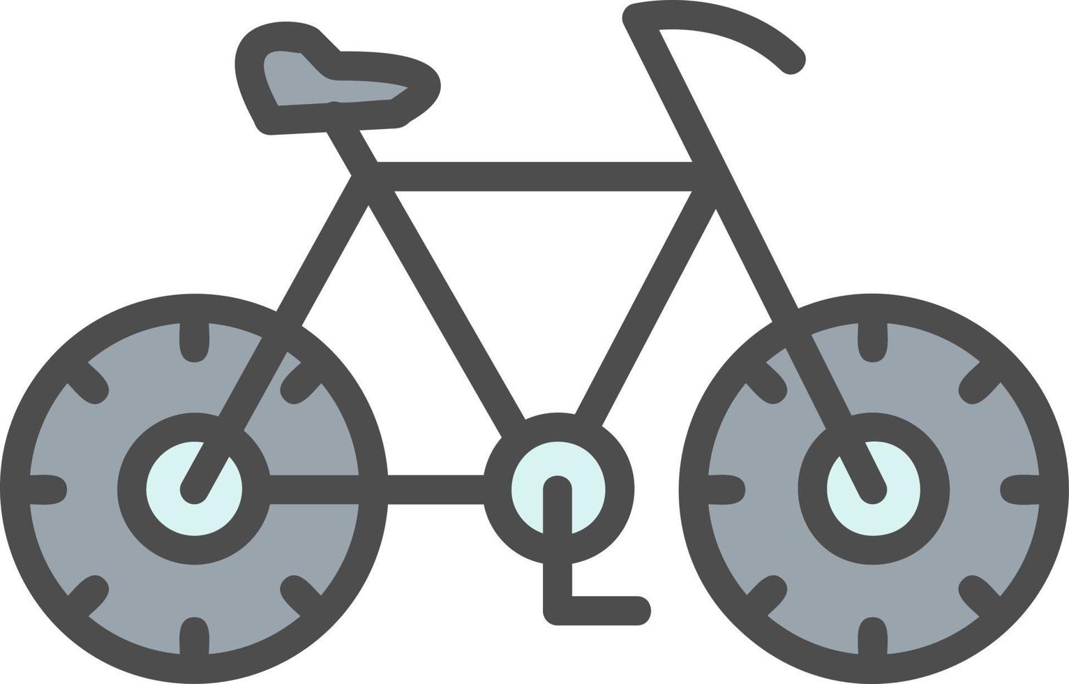 Fahrrad-Vektor-Symbol vektor