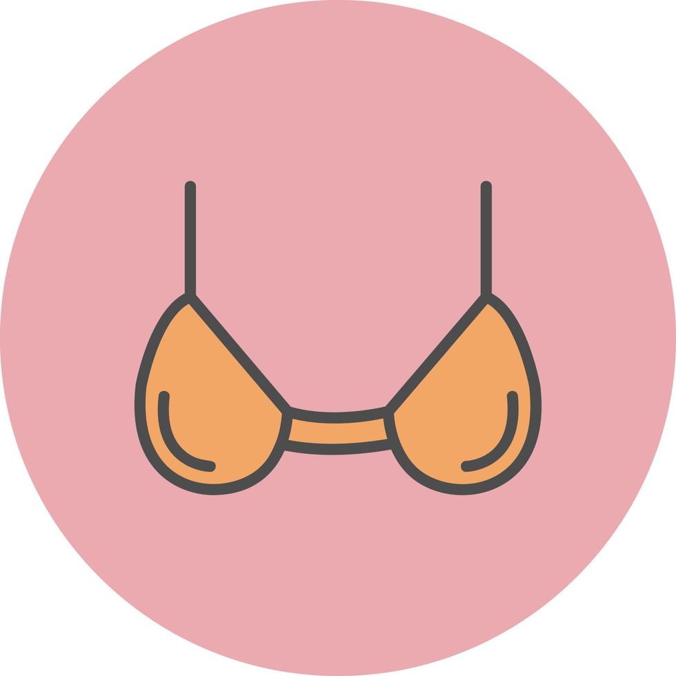 Bikini-Vektor-Symbol vektor