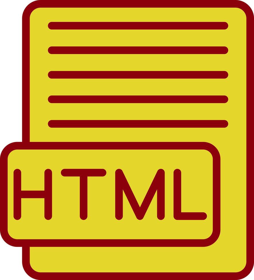 html vektor ikon design