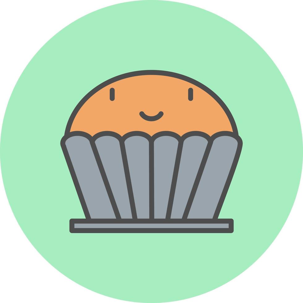 muffin vektor ikon