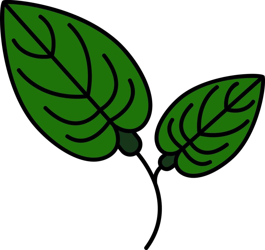 Anthurium-Vektor-Icon-Design vektor