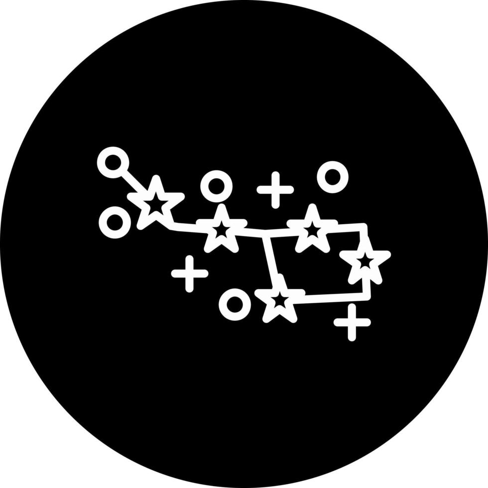 Vintergatan vektor ikon