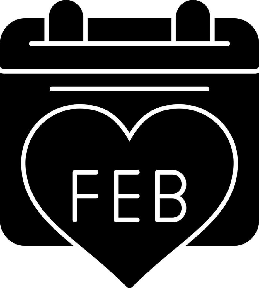 Valentinstag-Vektor-Icon-Design vektor