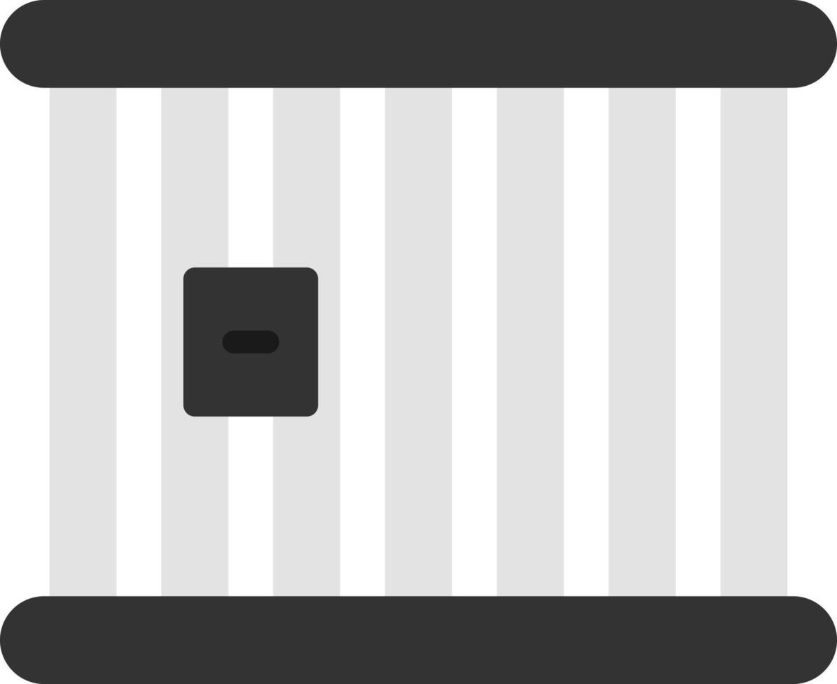 Vektor-Icon-Design für Gefängniszellen vektor