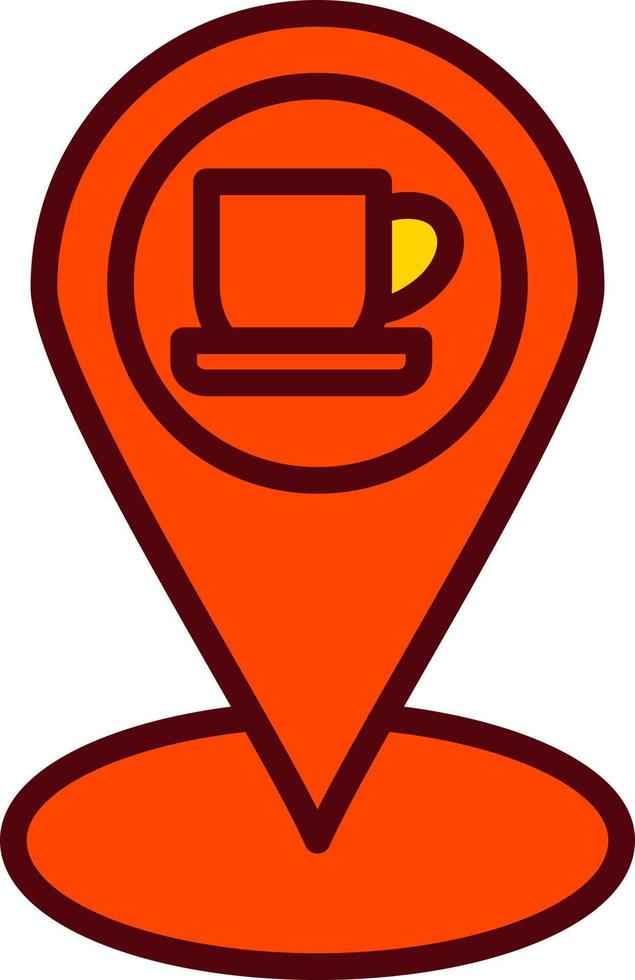 kaffe affär vektor ikon