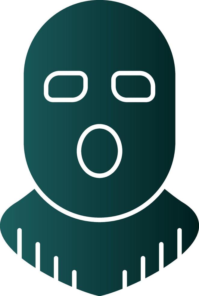 Balaclava-Vektor-Icon-Design vektor