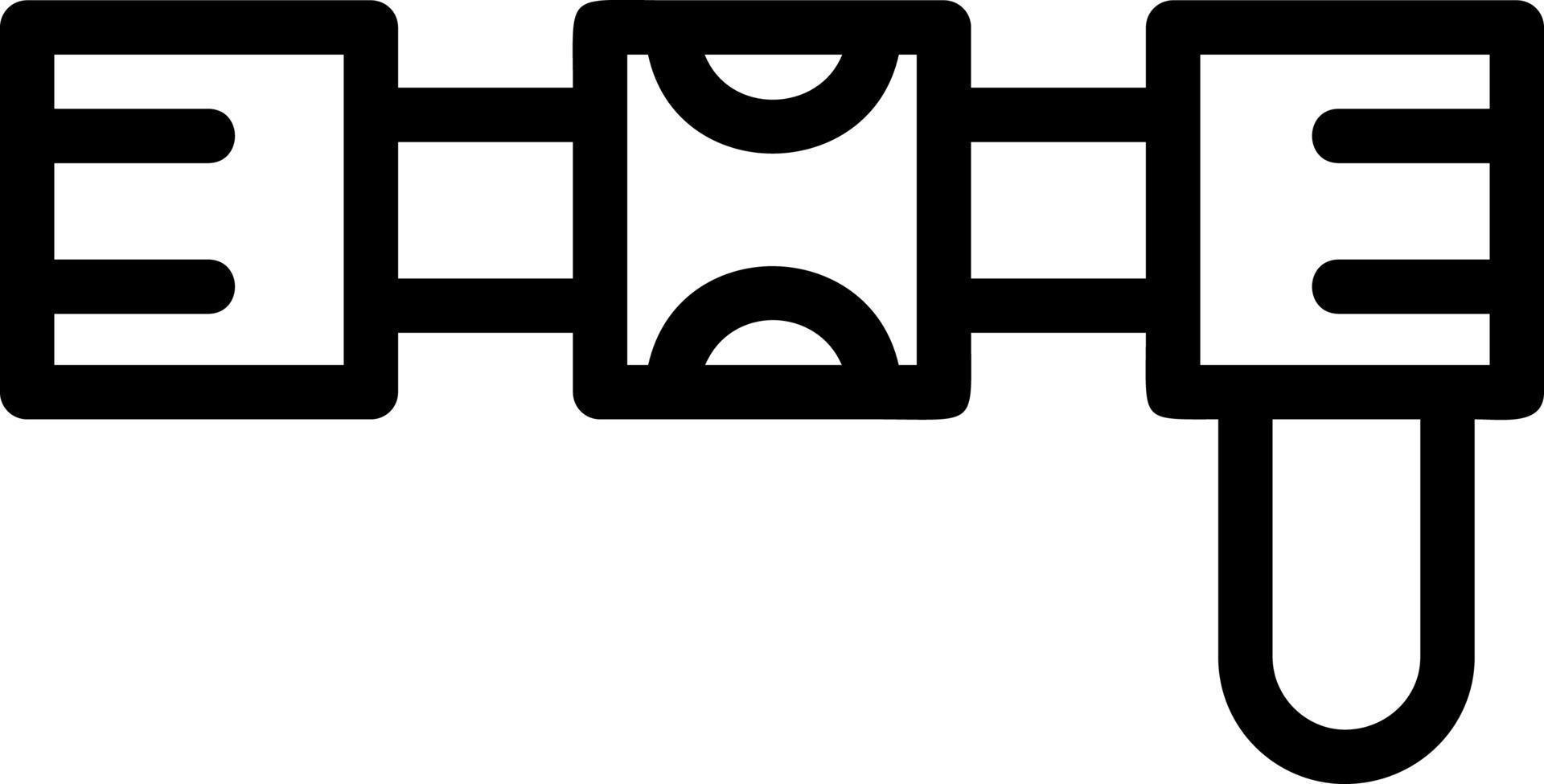 Tauchgürtel-Vektor-Icon-Design vektor