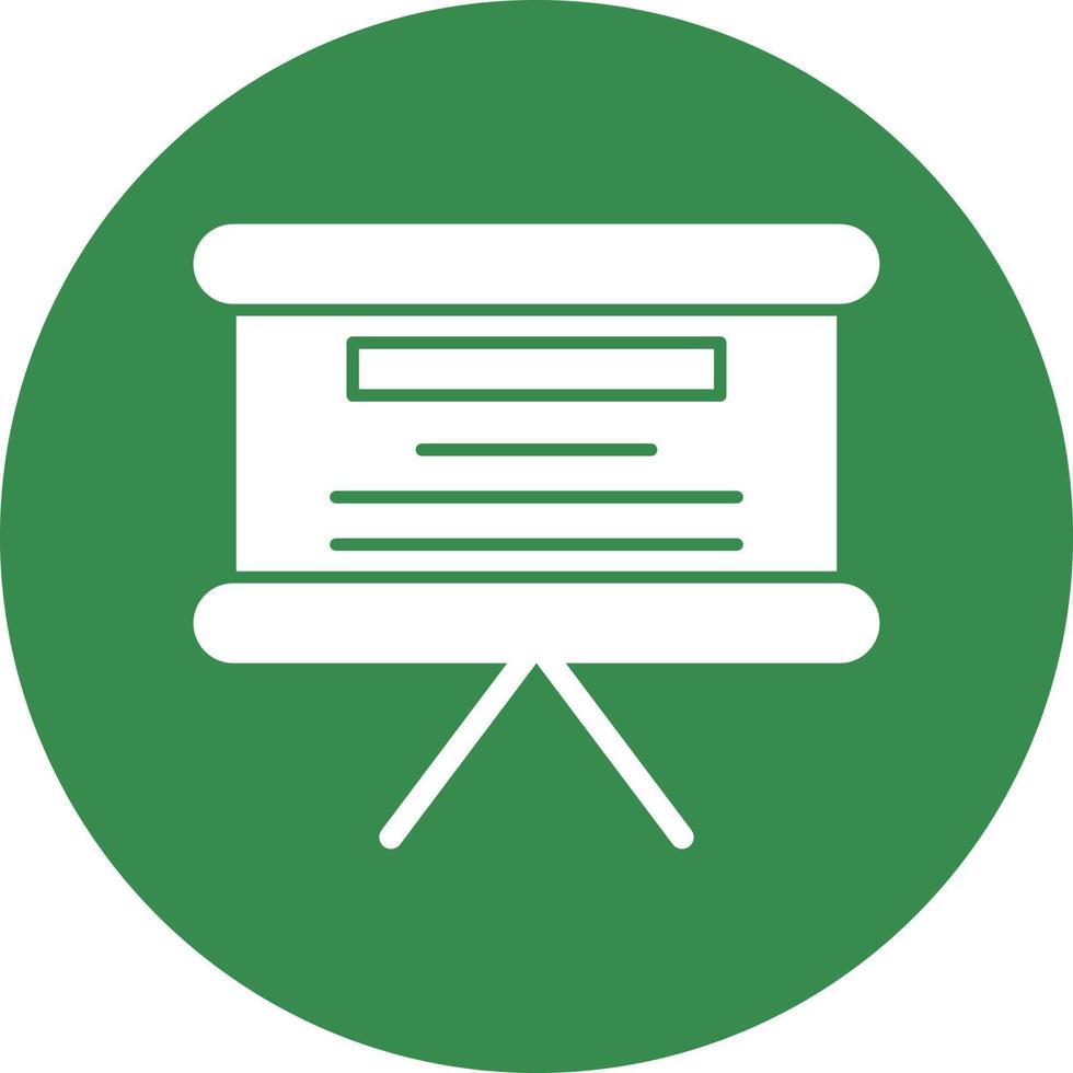 Whiteboard-Vektor-Icon-Design vektor