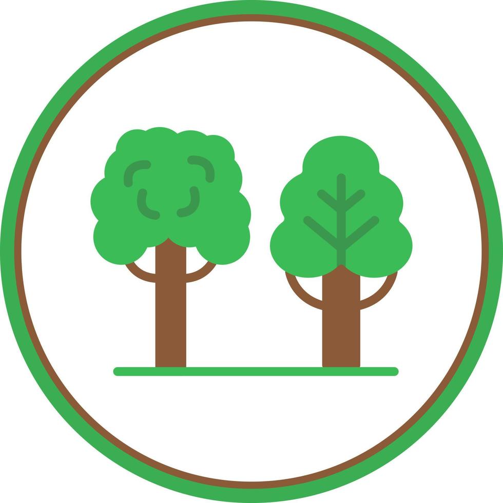 träd vektor ikon design