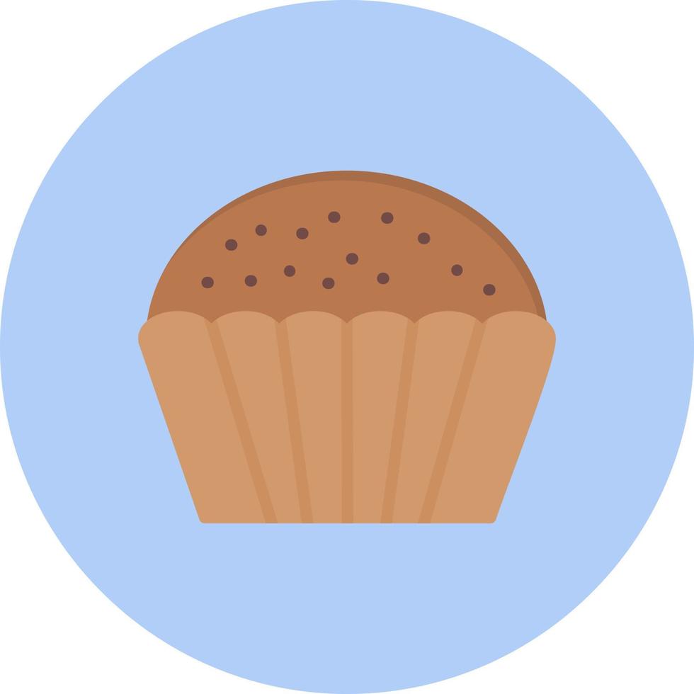 Muffin-Vektor-Symbol vektor