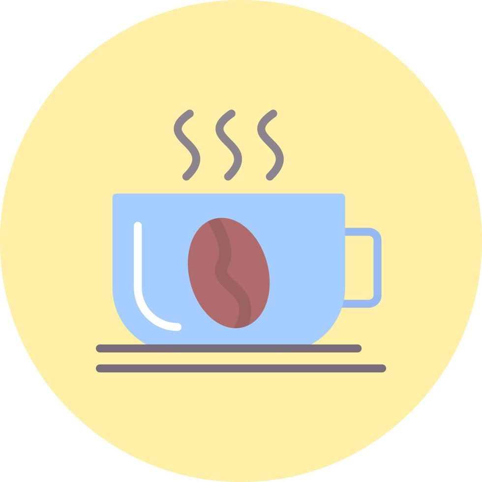 varm kaffe vektor ikon