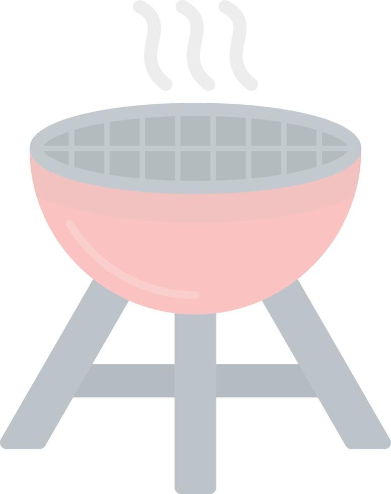 Grill-Vektor-Icon-Design vektor