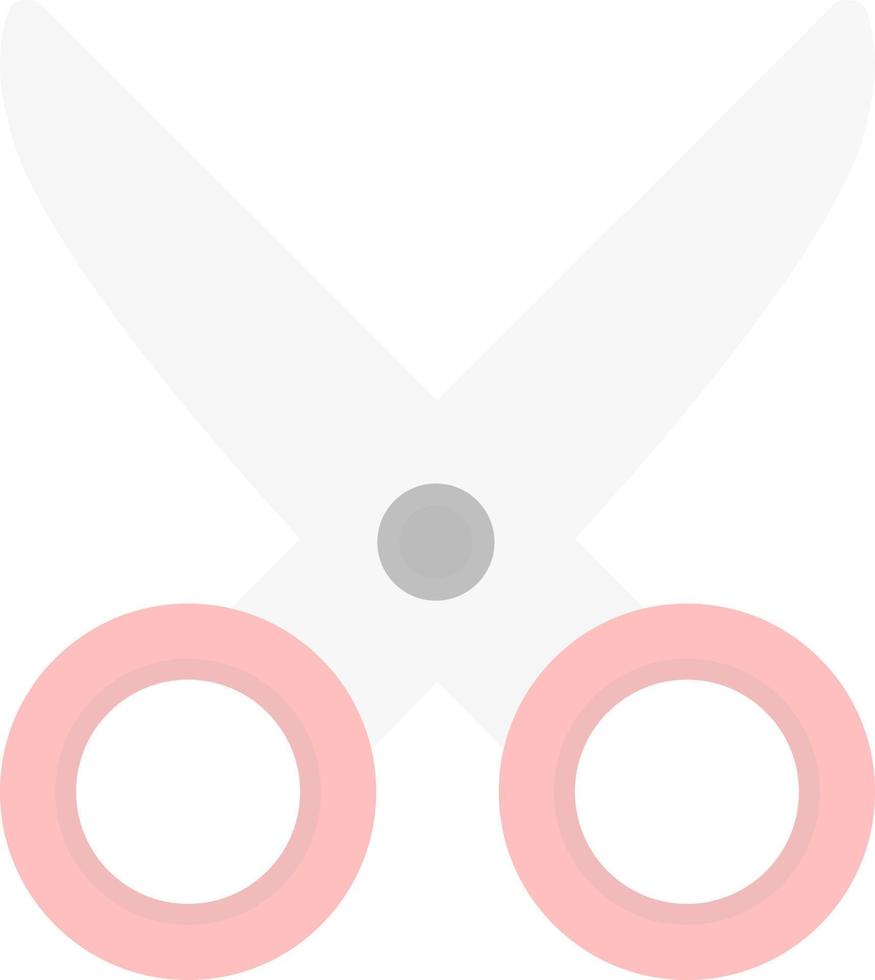 Scherenvektor-Icon-Design vektor