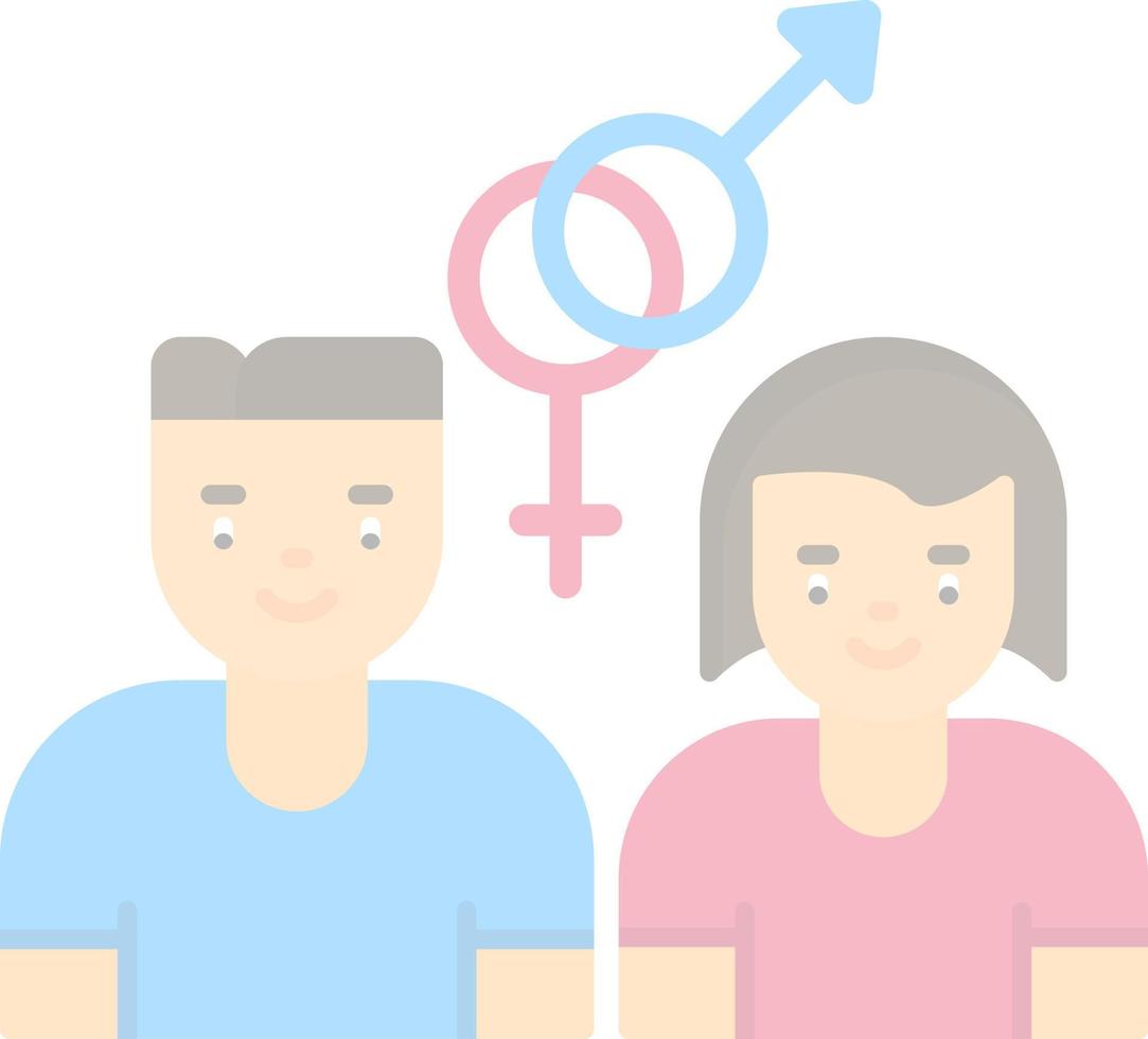 Gender-Vektor-Icon-Design vektor