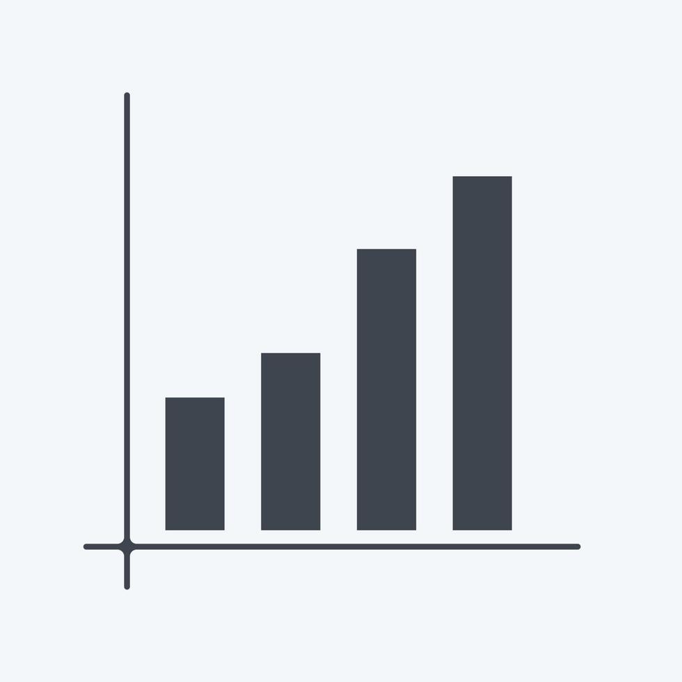 ikon matematisk modell. relaterad till maskin inlärning symbol. glyf stil. enkel design redigerbar. enkel illustration. enkel vektor ikoner