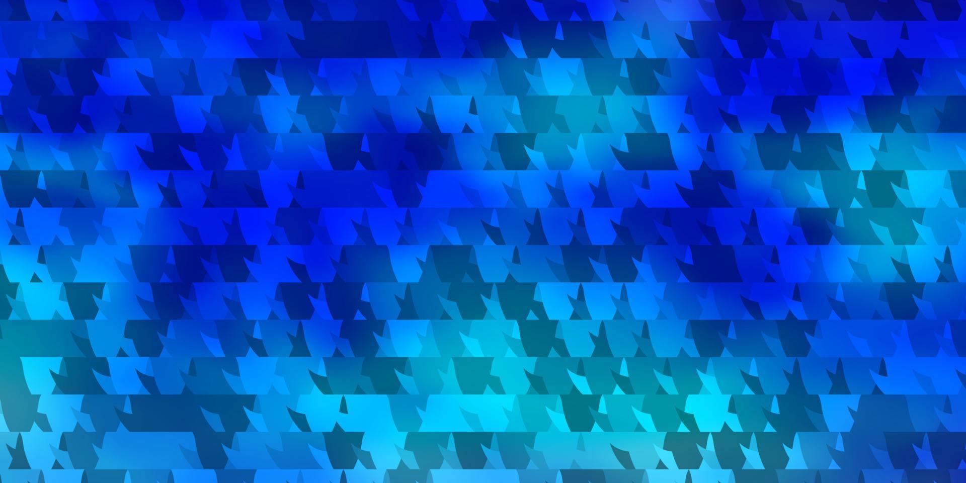 hellrosa, blaues Vektormuster mit polygonalem Stil. vektor