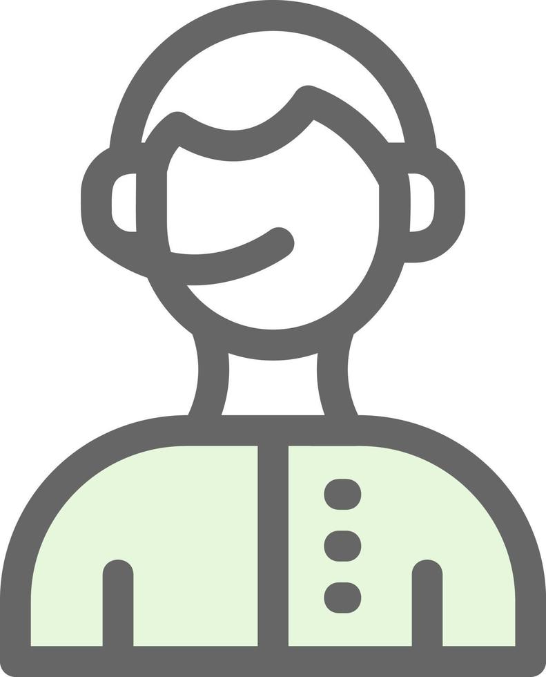 Call-Center-Vektor-Icon-Design vektor