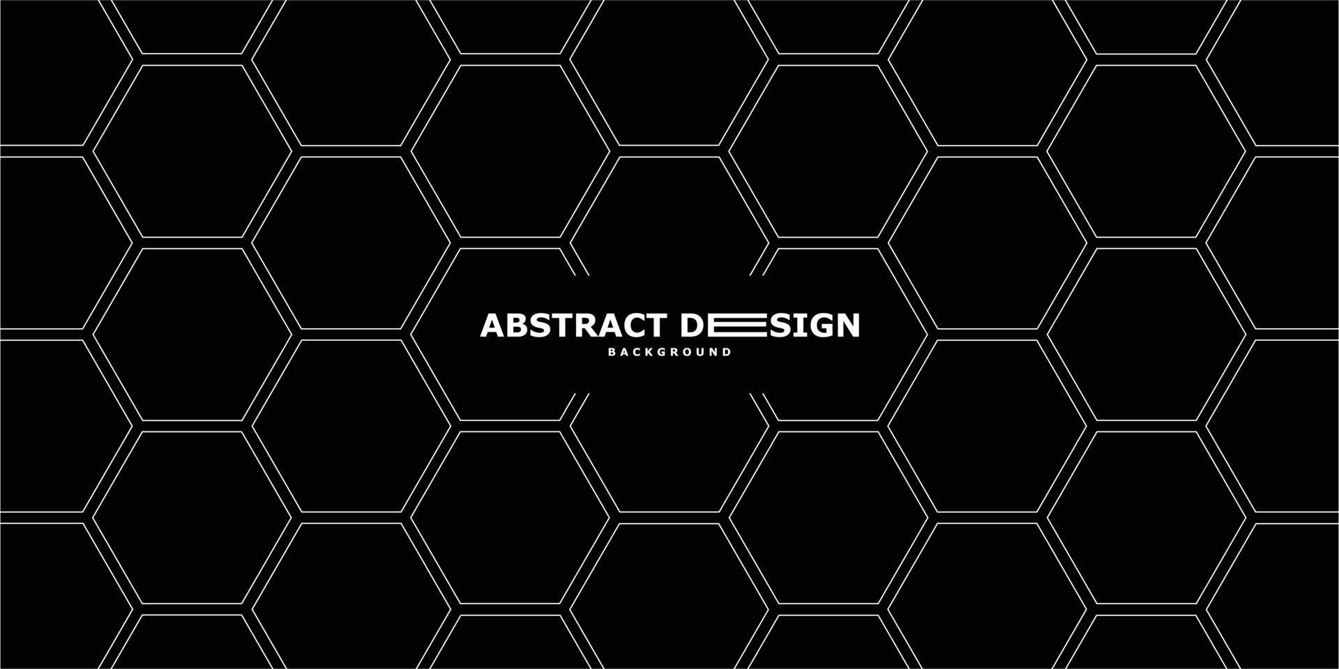 Hexagon-Hintergründe für moderne und futuristische Designthemen. minimalistisches Wabenmuster-Design für Banner, Tapeten, Poster und mehr vektor