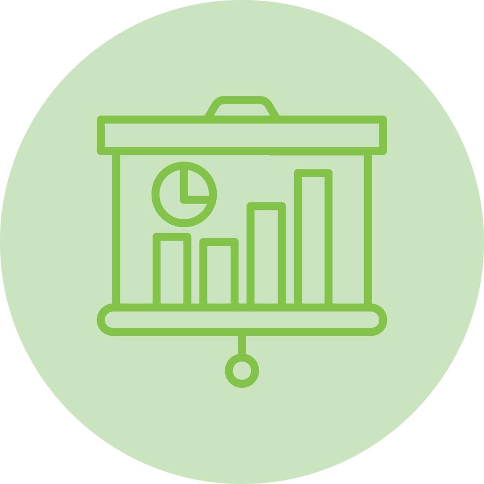 Statistik-Vektorsymbol vektor