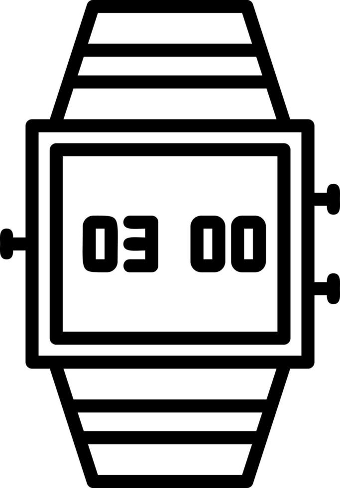 Smartwatch-Vektor-Icon-Design vektor