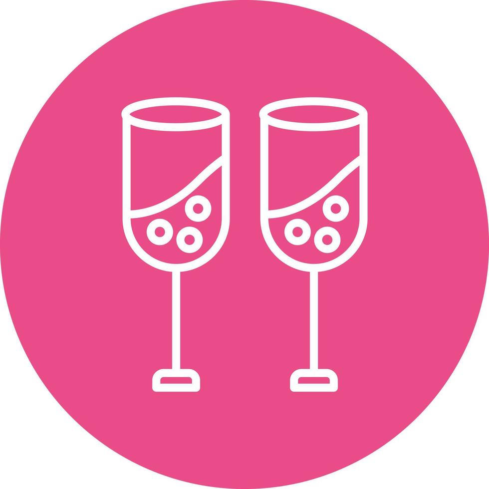 champagne vektor ikon