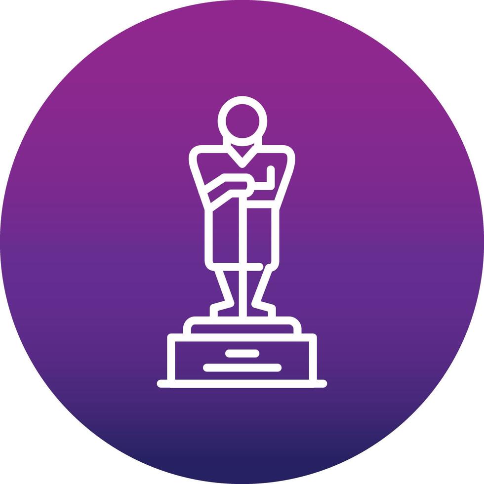 Oscar vektor ikon