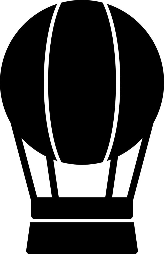 Heißluftballon-Vektor-Icon-Design vektor