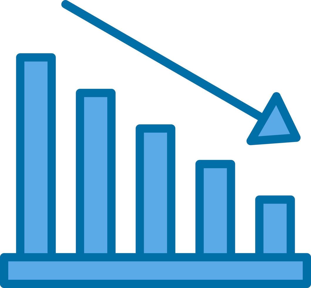 Grafik-Vektor-Icon-Design nach unten vektor