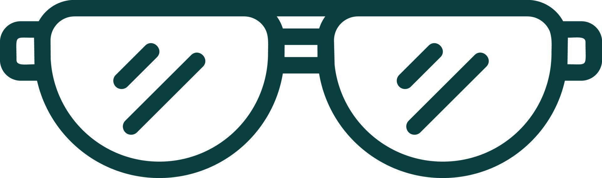 Sol glasögon vektor ikon design