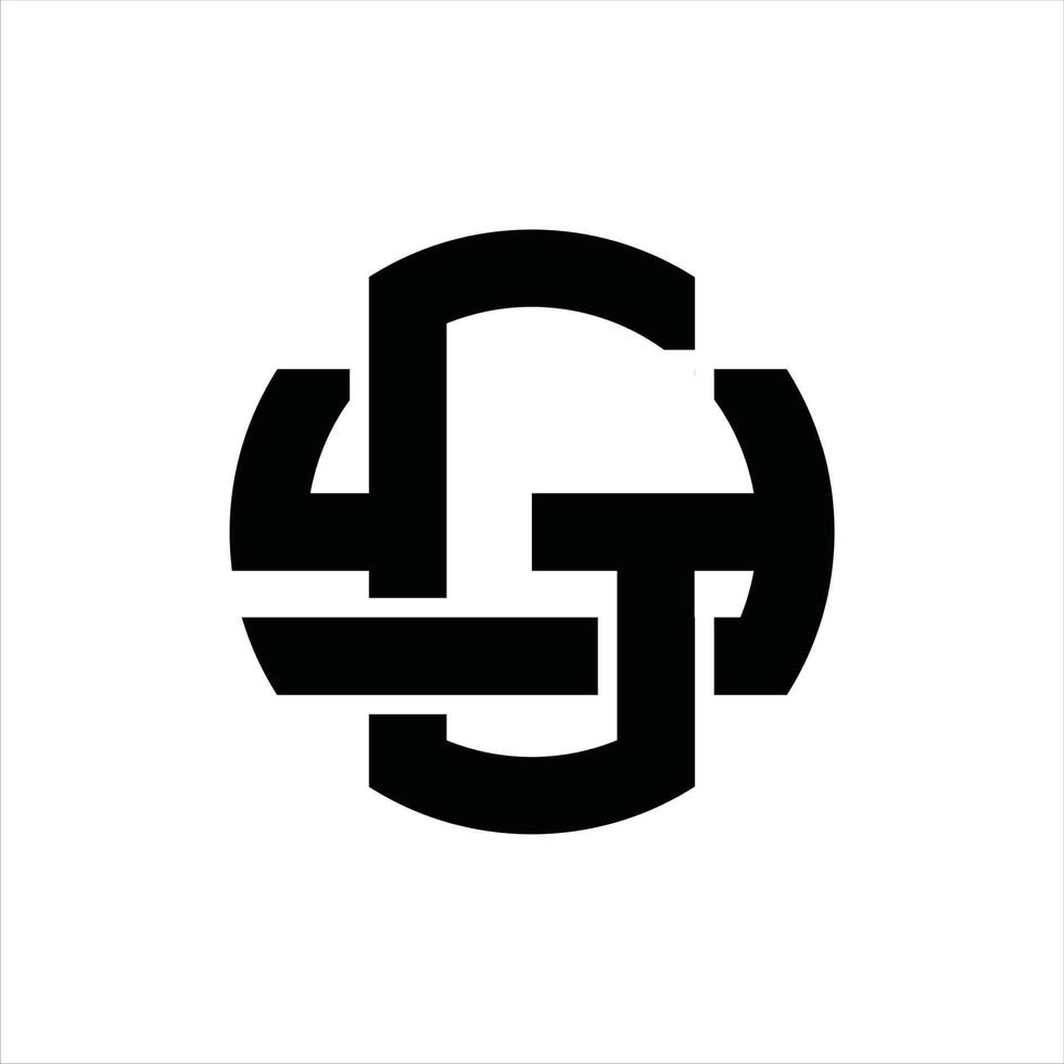 gy logotyp monogram design mall vektor