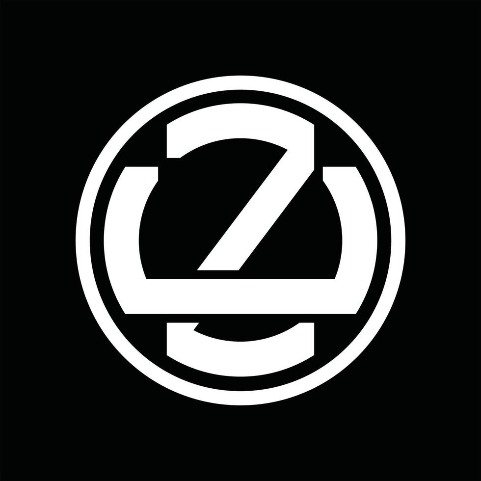 zu Logo-Monogramm-Design-Vorlage vektor
