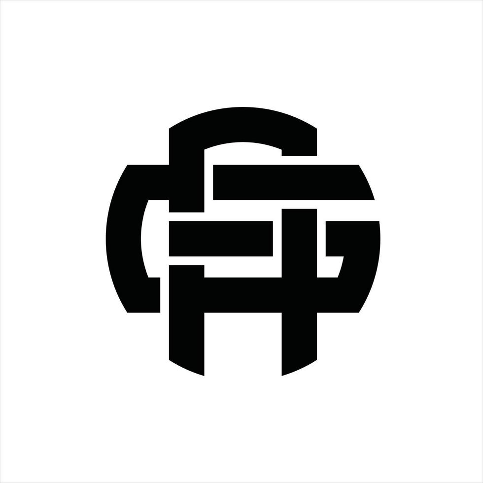 ag-Logo-Monogramm-Design-Vorlage vektor