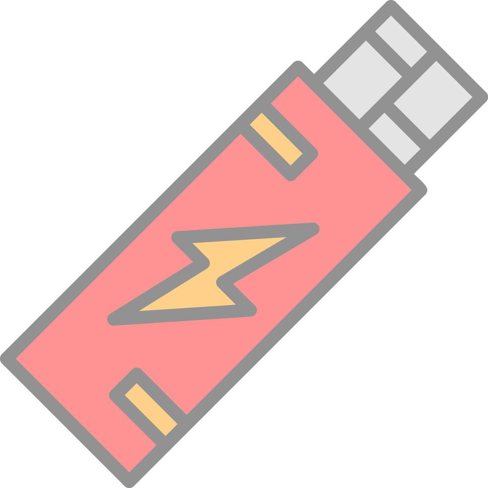 USB-Vektor-Icon-Design vektor