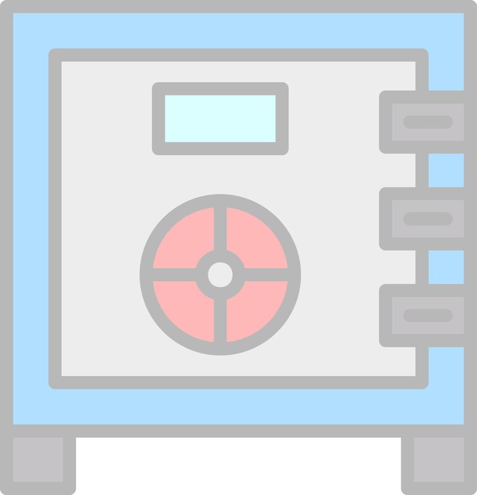 Safebox-Vektor-Icon-Design vektor