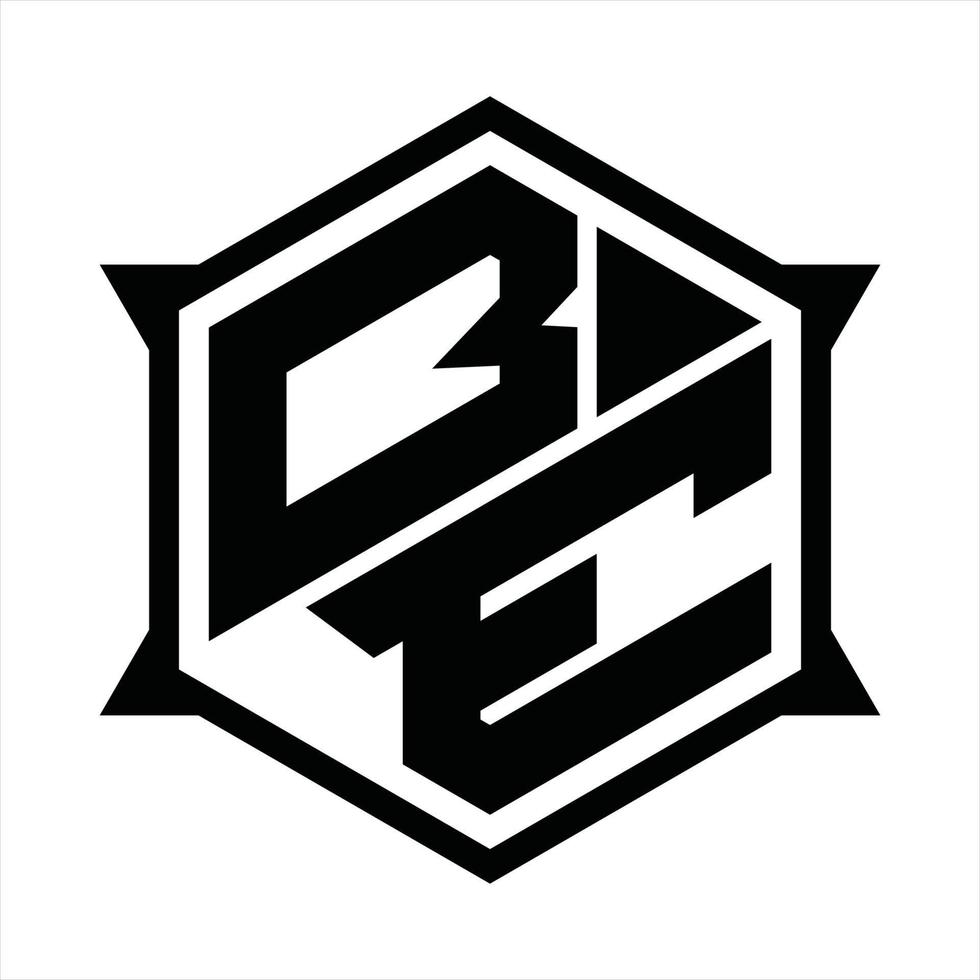 Logo-Monogramm-Design-Vorlage sein vektor
