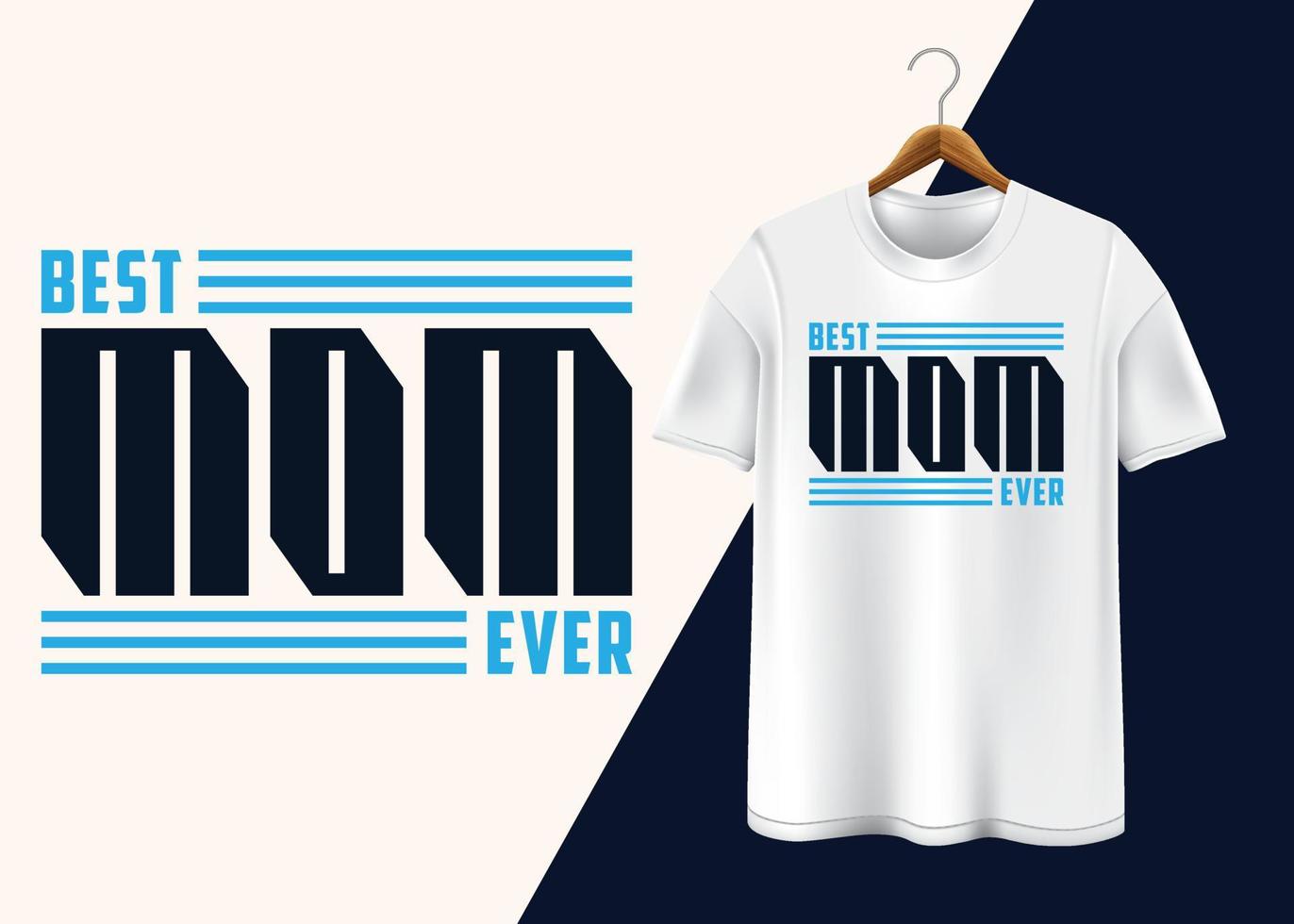 glad mors dag t-shirt design vektor