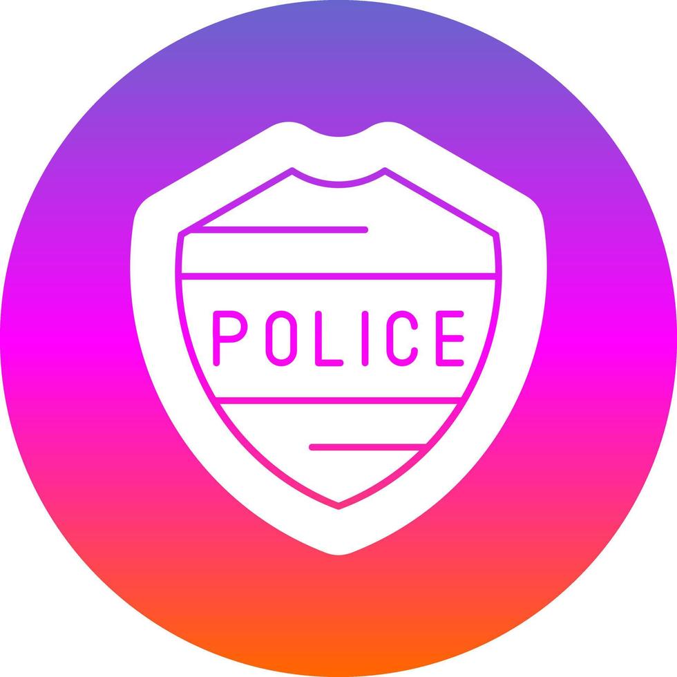 polis vektor ikon design