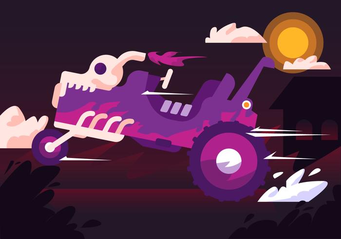 Haunted Hayride Vector