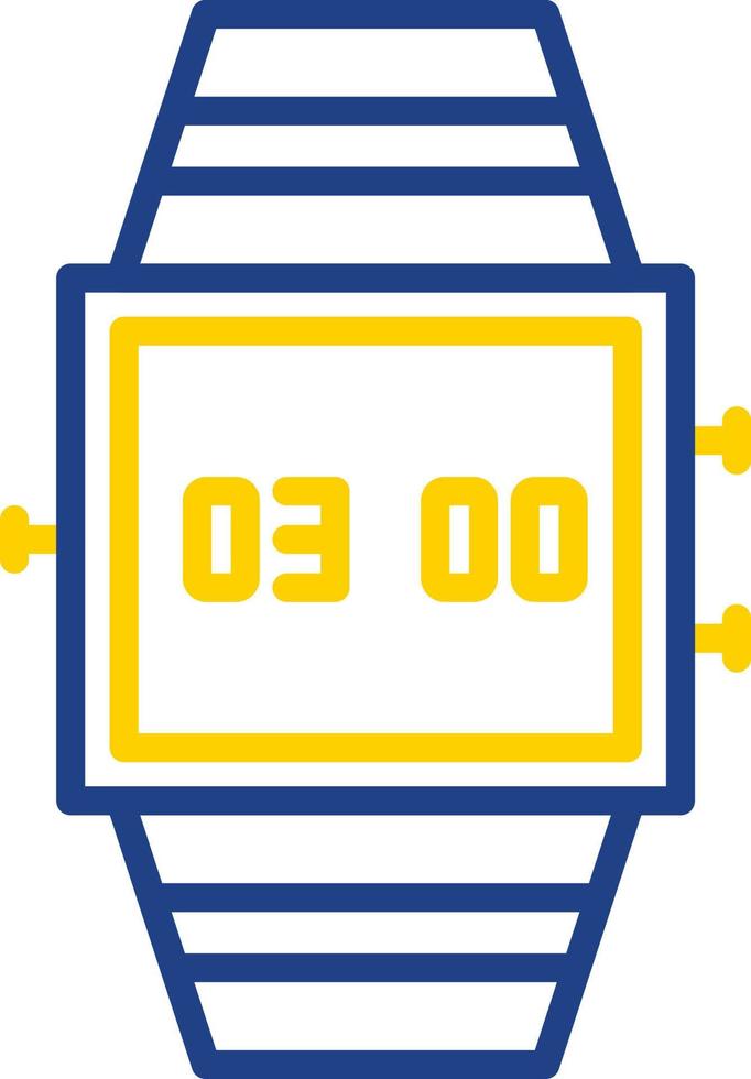 Smartwatch-Vektor-Icon-Design vektor