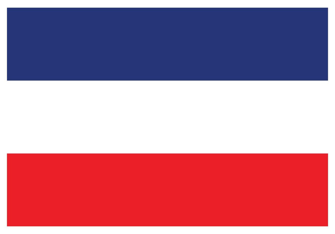 Nationalflagge von Los Altos - flaches Farbsymbol. vektor