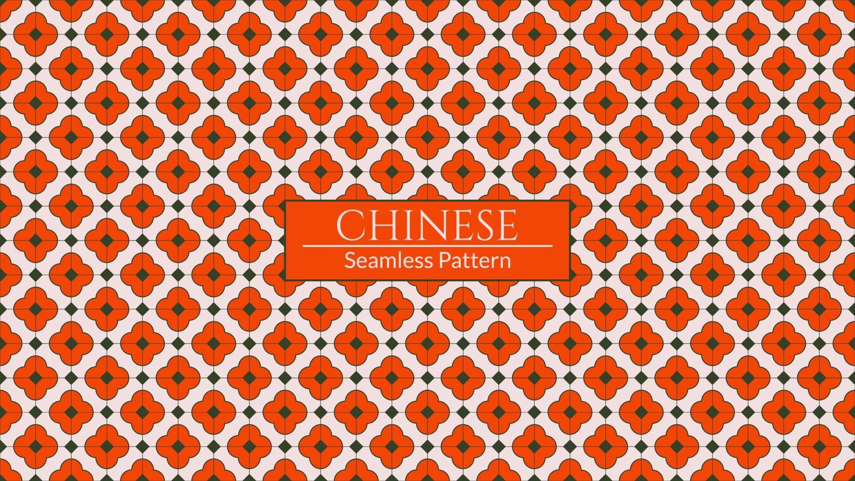 kinesisk sömlös mönster, abstrakt bakgrund, dekorativ tapet. vektor illustration