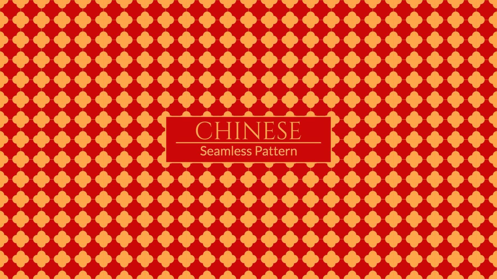 chinesisches nahtloses muster, abstrakter hintergrund, dekorative tapete. Vektor-Illustration vektor