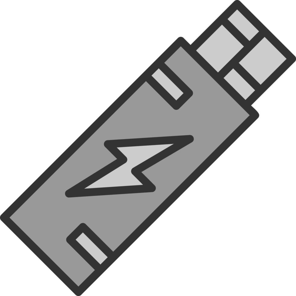 USB-Vektor-Icon-Design vektor