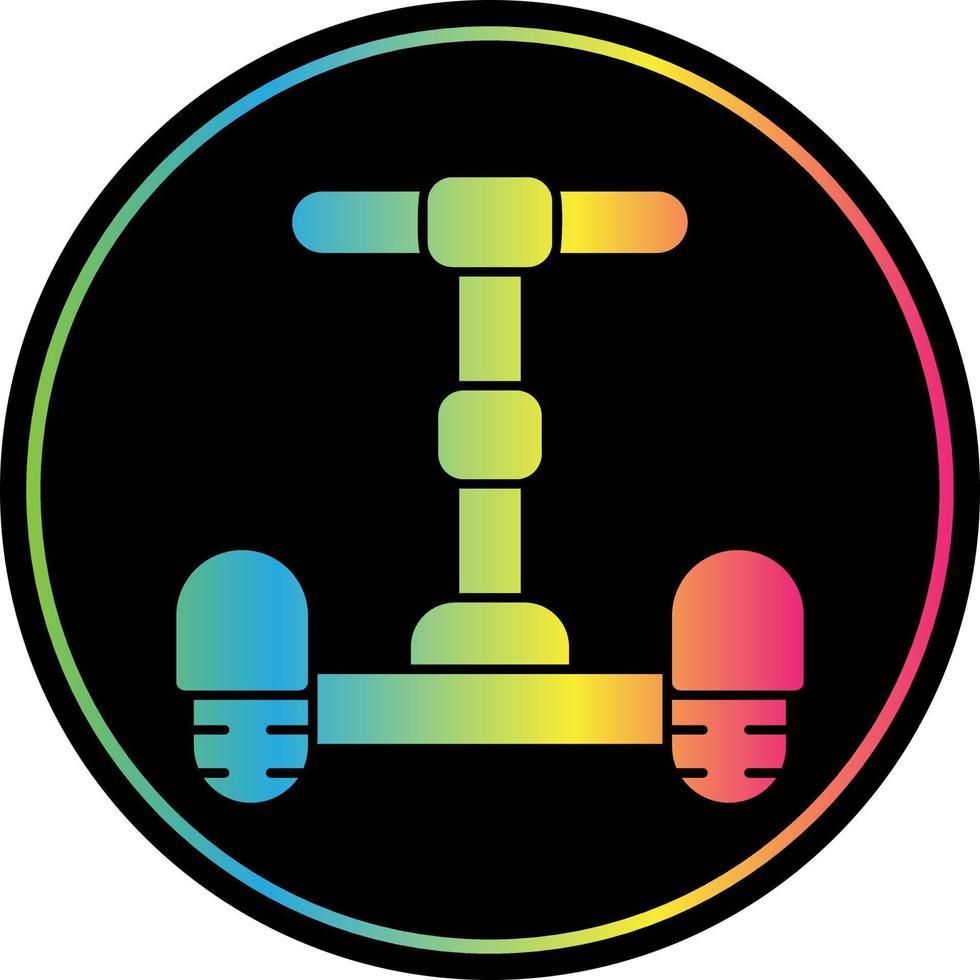 Segway-Vektor-Icon-Design vektor