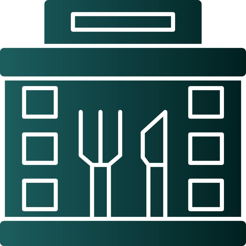 Restaurant-Vektor-Icon-Design vektor