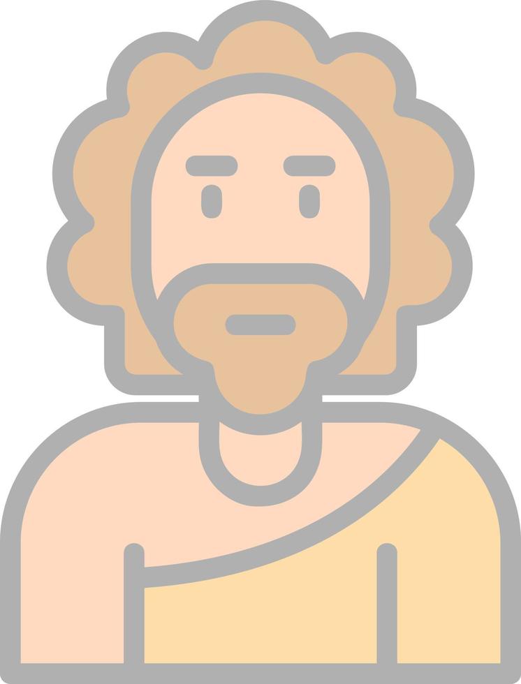 caveman vektor ikon design