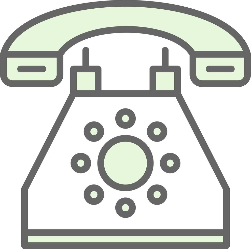 Telefon-Vektor-Icon-Design vektor