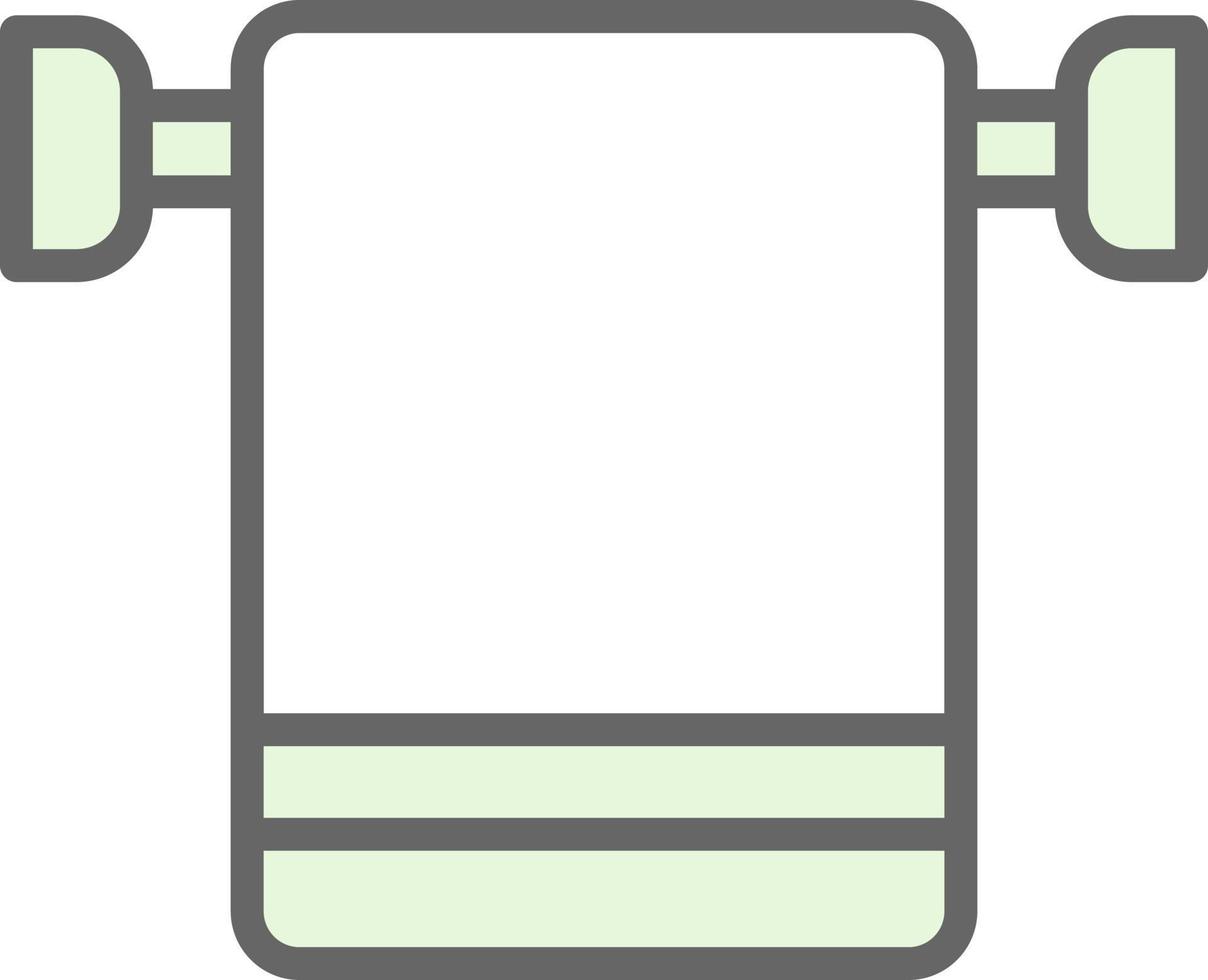 Handtuchhalter-Vektor-Icon-Design vektor