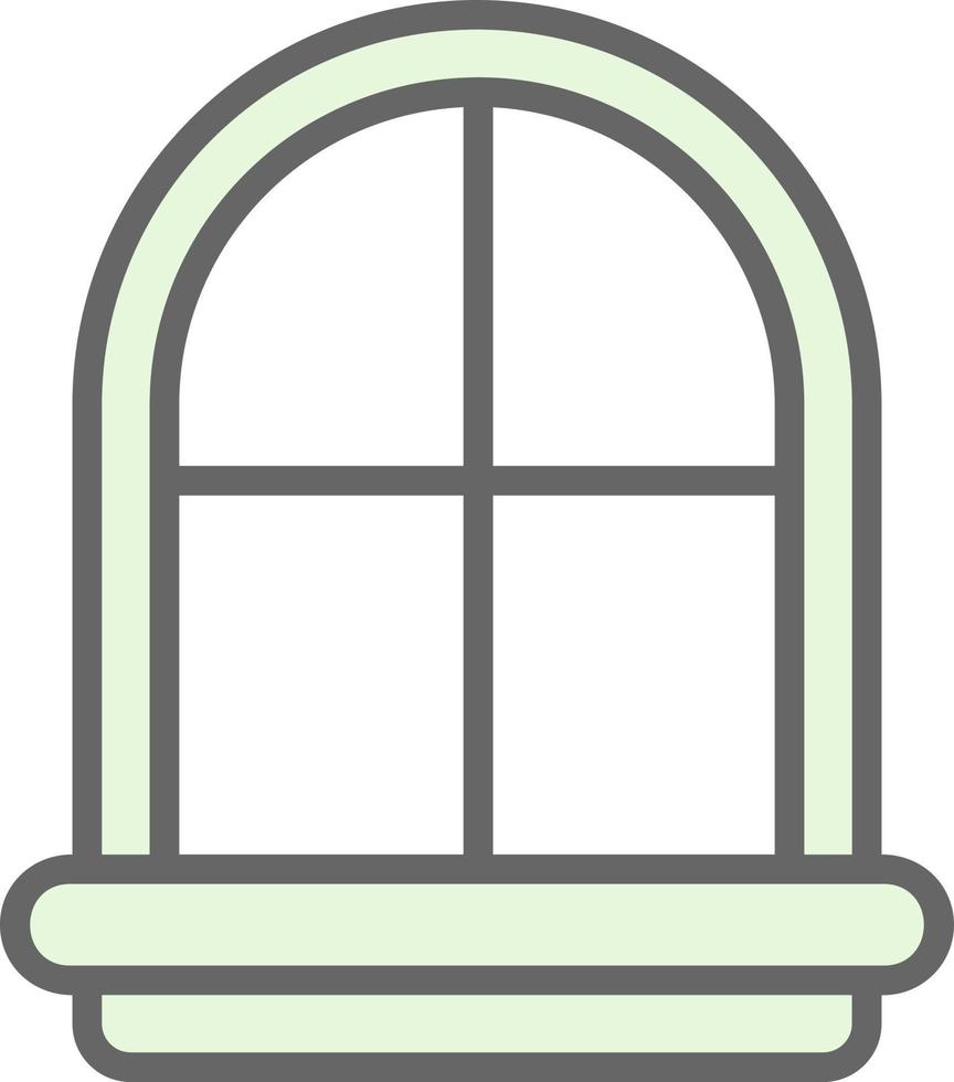 Fenster-Vektor-Icon-Design vektor