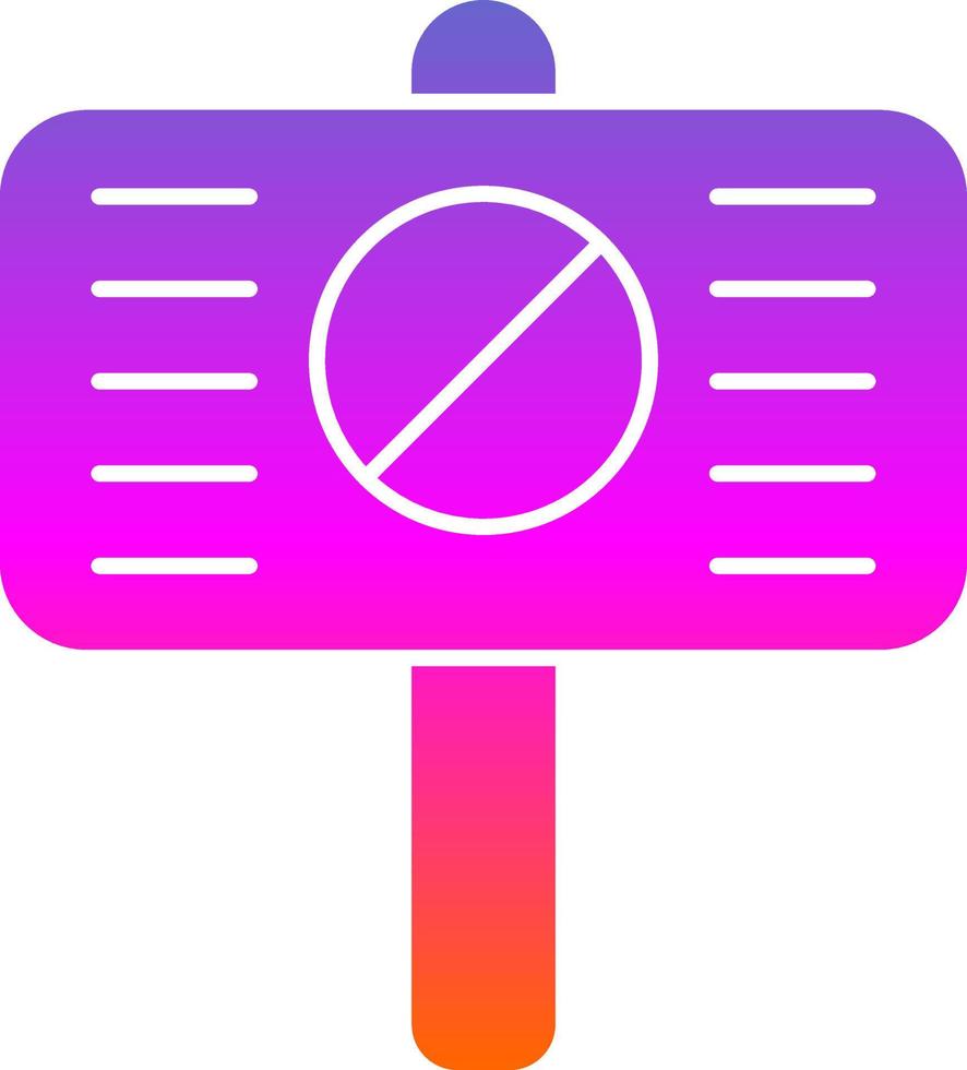 Banner-Vektor-Icon-Design vektor